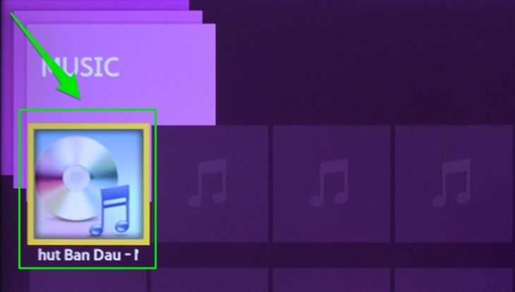 cách xem video, nghe nhạc, xem ảnh trong usb trên tivi samsung thường