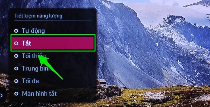 cách bật chế độ tiết kiệm điện trên smart tivi lg 2016