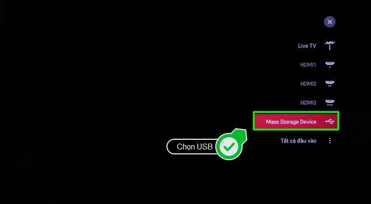 cách xem dữ liệu trong usb trên smart tivi lg chạy hệ điều hành webos