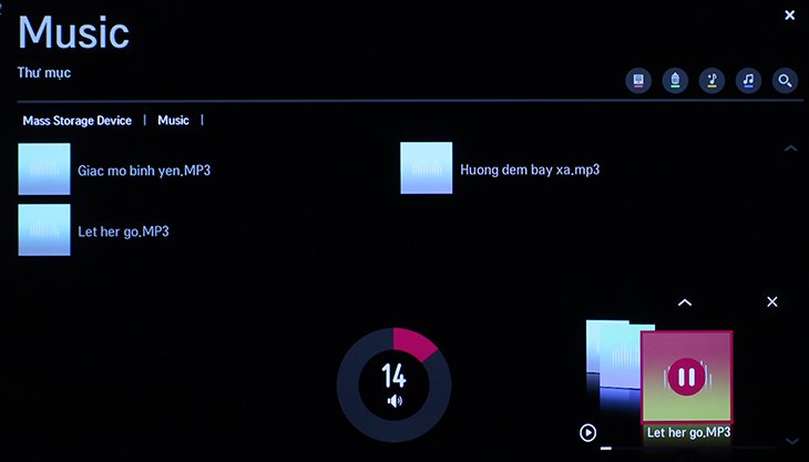cách xem hình, nghe nhạc, xem phim trên smart tivi lg 2016