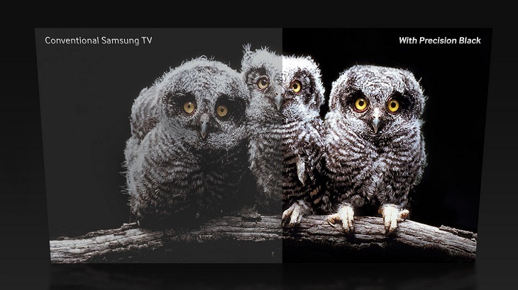 công nghệ hình ảnh trên tivi samsung