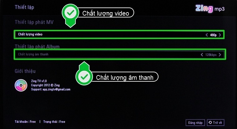 cách sử dụng ứng dụng zing mp3 trên smart tivi lg hệ điều hành webos