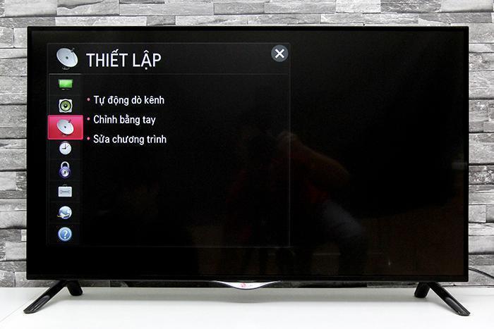 cách dò kênh trên tivi lg trên hệ điều hành netcast