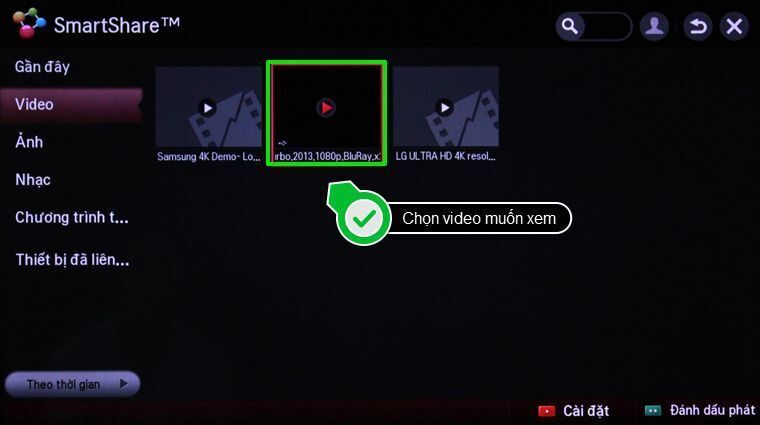 cách xem dữ liệu trong usb bằng smart tivi lg chạy hệ điều hành netcast