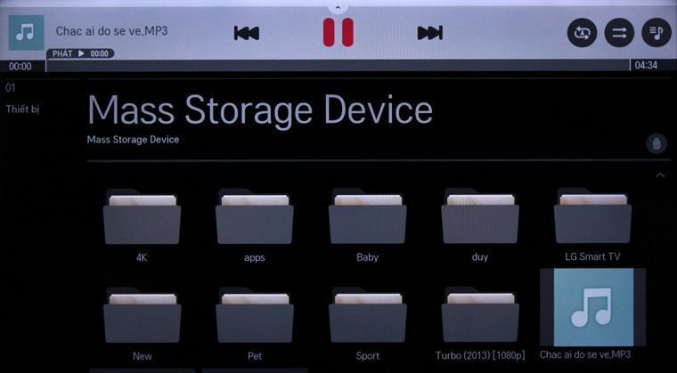 cách xem dữ liệu trong usb trên smart tivi lg chạy hệ điều hành webos