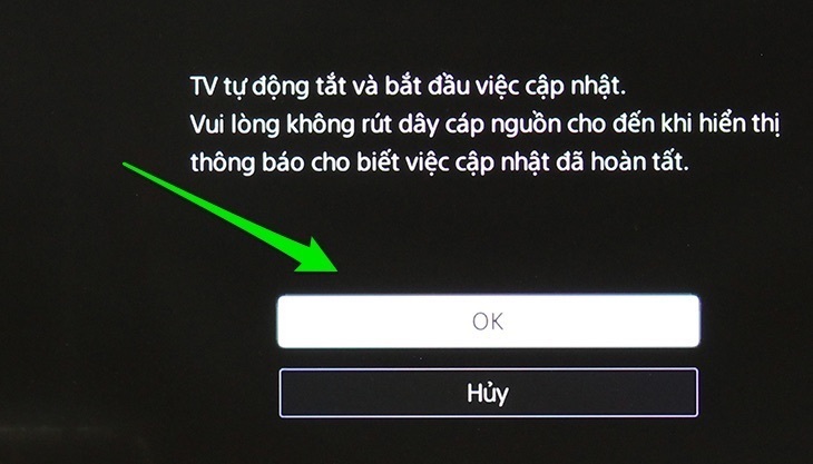 cách cập nhật phần mềm cho tivi sony 43w750d bằng usb