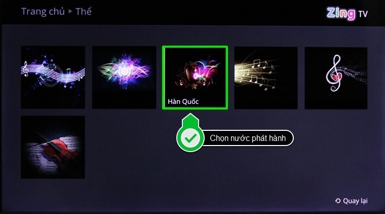 cách sử dụng ứng dụng zing tv trên smart tivi lg hệ điều hành webos