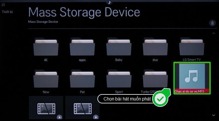 cách xem dữ liệu trong usb trên smart tivi lg chạy hệ điều hành webos