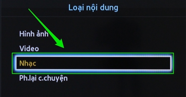cách xem video, nghe nhạc, xem ảnh trong usb trên tivi samsung thường
