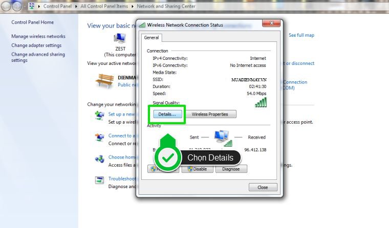 cách cài đặt ip và dns mạng cho smart tivi lg hệ điều hành webos