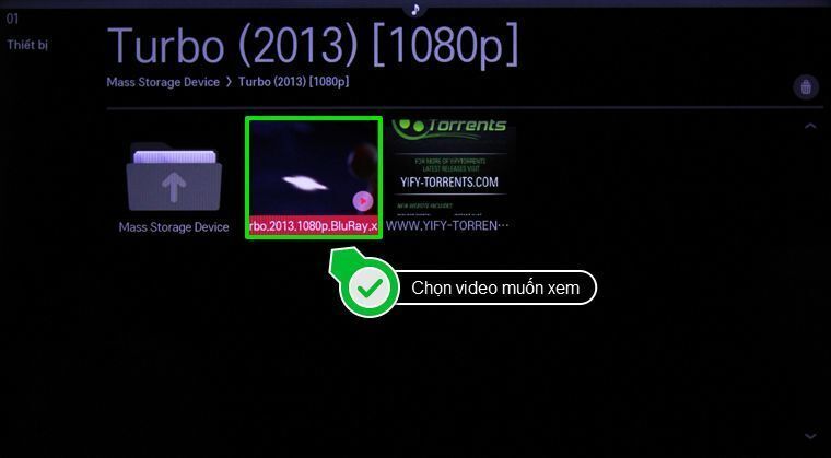 cách xem dữ liệu trong usb trên smart tivi lg chạy hệ điều hành webos