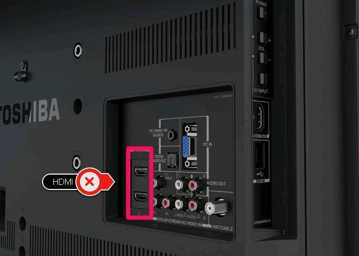 toshiba và những kết nối thông dụng
