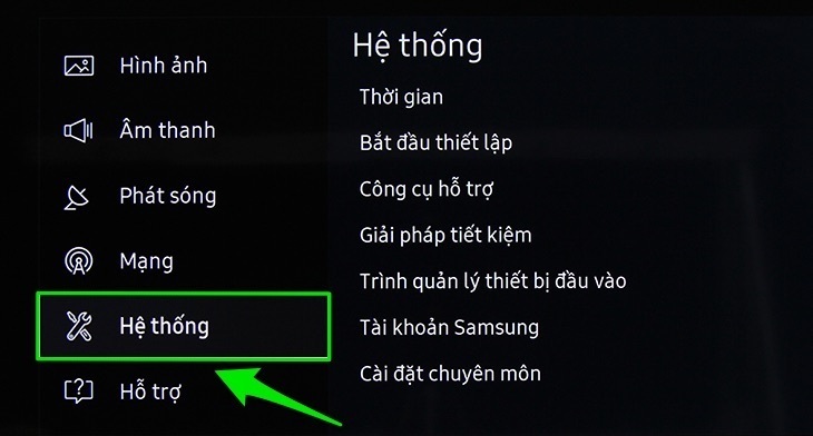 cách bật chế độ tiết kiệm điện cho smart tivi samsung 2016