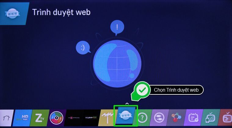 cách xóa lịch sử duyệt web trên smart tivi lg chạy webos
