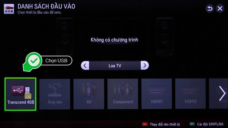 cách xem dữ liệu trong usb bằng smart tivi lg chạy hệ điều hành netcast
