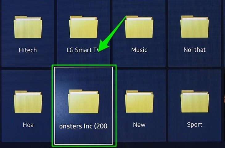 cách xem phim, nghe nhạc, xem ảnh trong usb bằng smart tivi samsung 2016