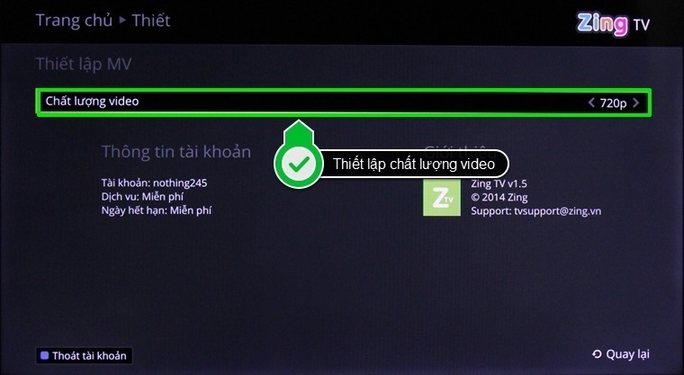 cách sử dụng ứng dụng zing tv trên smart tivi lg hệ điều hành webos