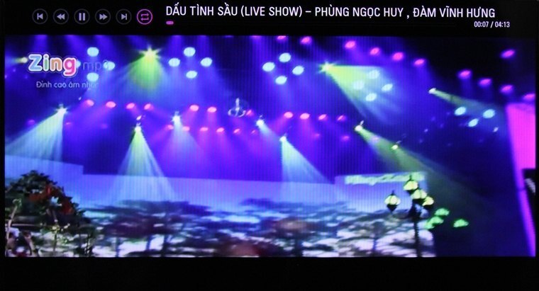 cách sử dụng ứng dụng zing mp3 trên smart tivi lg hệ điều hành webos