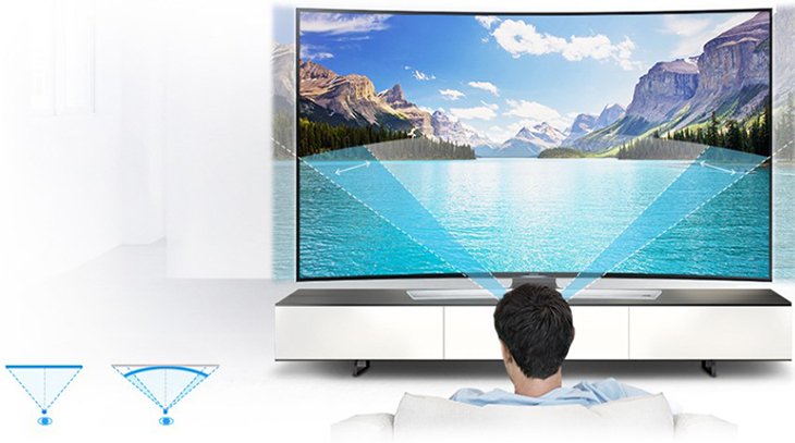 ưu và nhược điểm của tivi màn hình cong