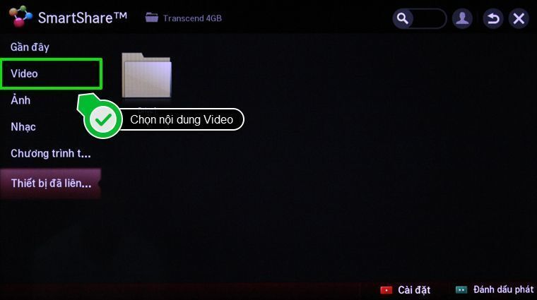 cách xem dữ liệu trong usb bằng smart tivi lg chạy hệ điều hành netcast