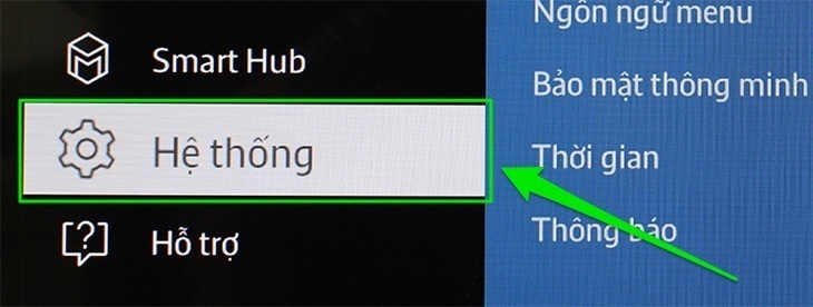 cách khoá kênh trên tivi samsung