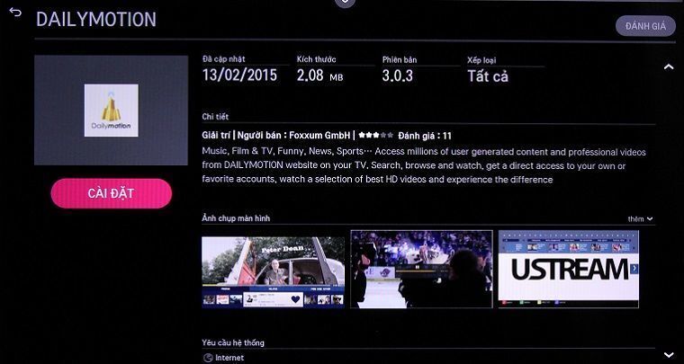 top 5 ứng dụng xem video, xem phim trên smart tivi lg hệ điều hành webos