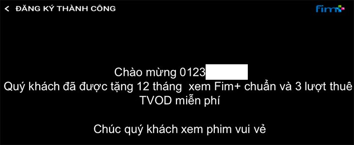 cách kích hoạt gói phim miễn phí của fim+ cho smart tivi samsung 2018