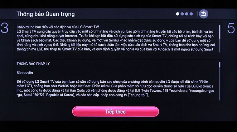 cách khôi phục cài đặt gốc tivi thông minh lg bằng phím cơ