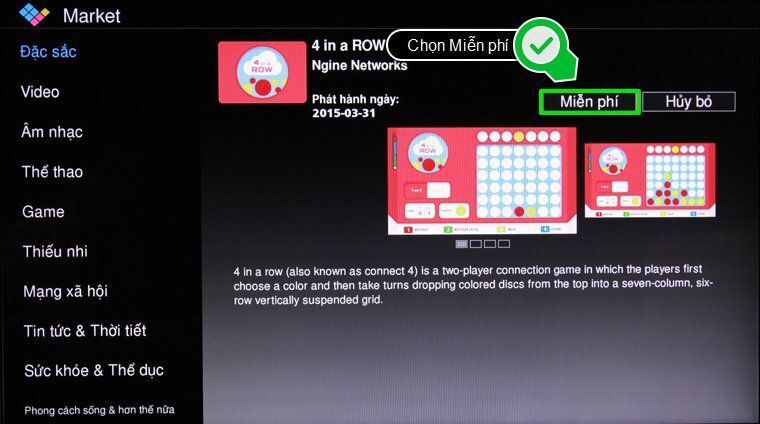 cách tải ứng dụng trên smart tivi panasonic