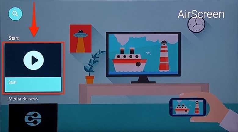 cách chiếu màn hình airplay trên tivi sony 2018 chạy hệ điều hành android