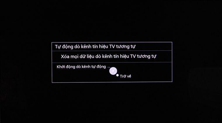 cách dò kênh smart tivi panasonic