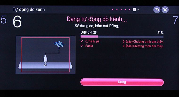 cách khôi phục cài đặt gốc tivi thông minh lg bằng phím cơ