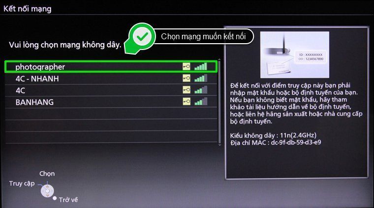 các bước thiết lập lại từ đầu trên smart tivi panasonic
