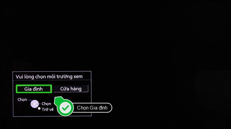 các bước thiết lập lại từ đầu trên smart tivi panasonic