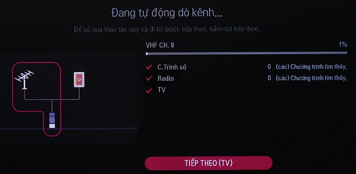 cách dò kênh trên internet tivi lg 2016