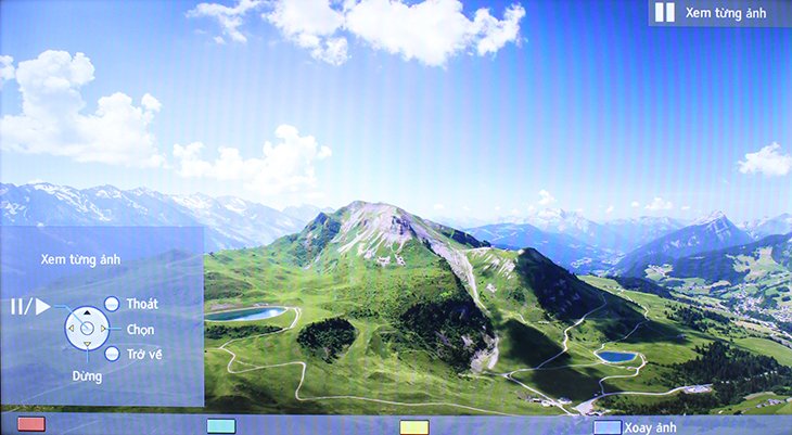 cách nghe nhạc, xem ảnh, xem phim bằng usb trên tivi panasonic thường