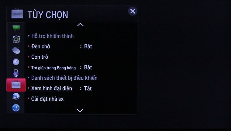 cách khôi phục cài đặt gốc tivi thông minh lg bằng phím cơ