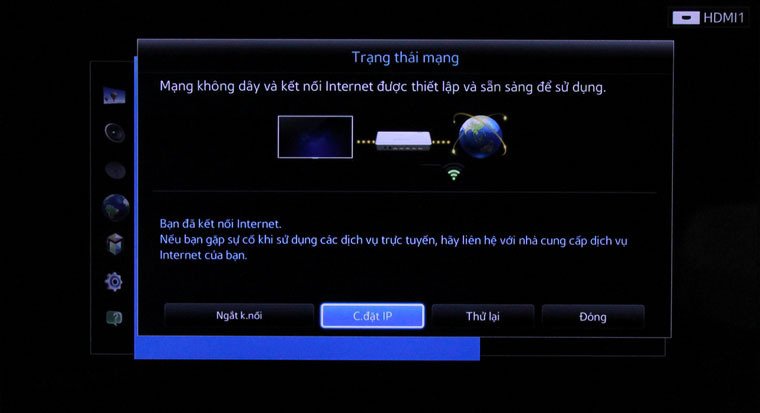 cách khắc phục lỗi tivi không vào youtube/facebook