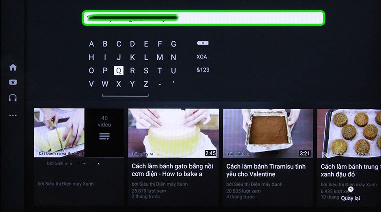 cách xem clip youtube trên tivi