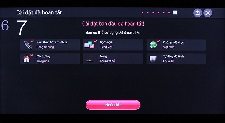 cách khôi phục cài đặt gốc tivi thông minh lg bằng phím cơ