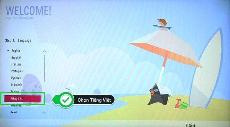 cách khôi phục cài đặt gốc và thiết lập lại tivi lg thường 2016