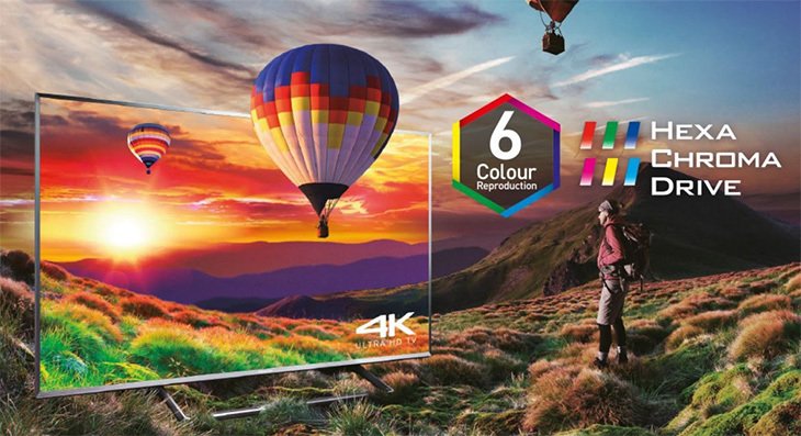 công nghệ tái tạo màu 4k hexa chroma drive pro trên tivi panasonic có gì độc đáo?