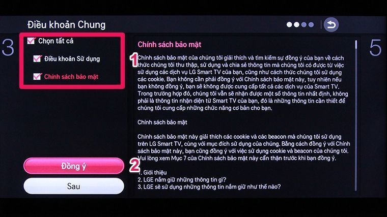 cách khôi phục cài đặt gốc tivi thông minh lg bằng phím cơ