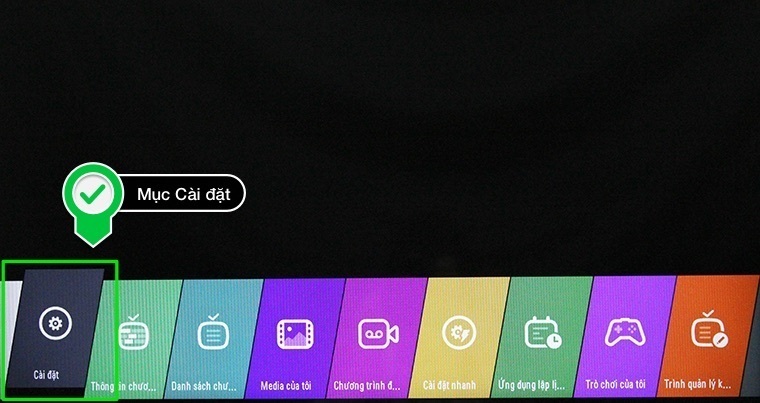 cách dò kênh trên tivi lg thường 2016