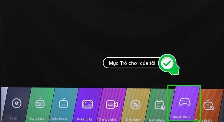 cách chơi game trên tivi lg thường 2016