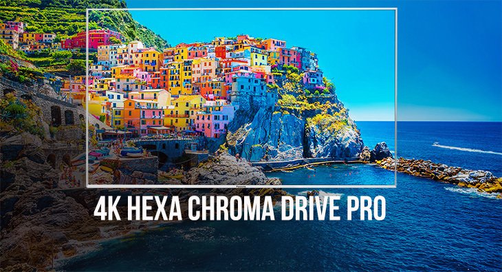 công nghệ tái tạo màu 4k hexa chroma drive pro trên tivi panasonic có gì độc đáo?