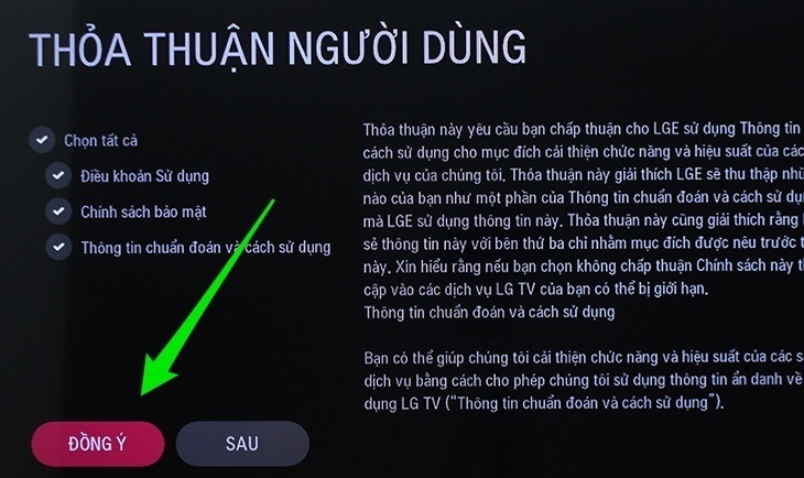 cách khôi phục cài đặt gốc và thiết lập lại internet tivi lg 2016