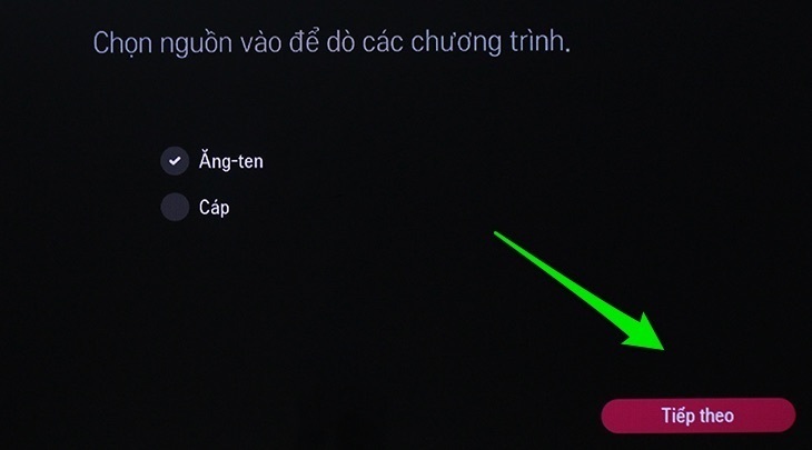 cách dò kênh trên internet tivi lg 2016