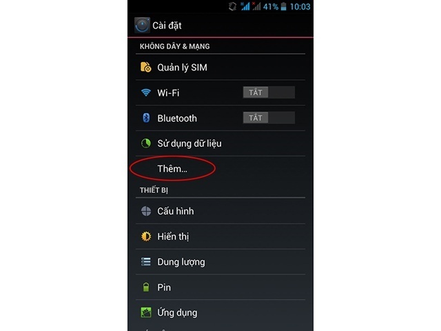 hướng dẫn bật tính năng wifi hotspot