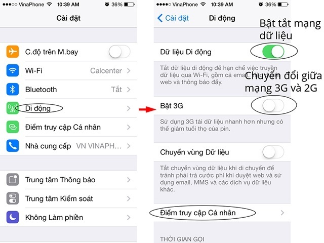 hướng dẫn bật tính năng wifi hotspot